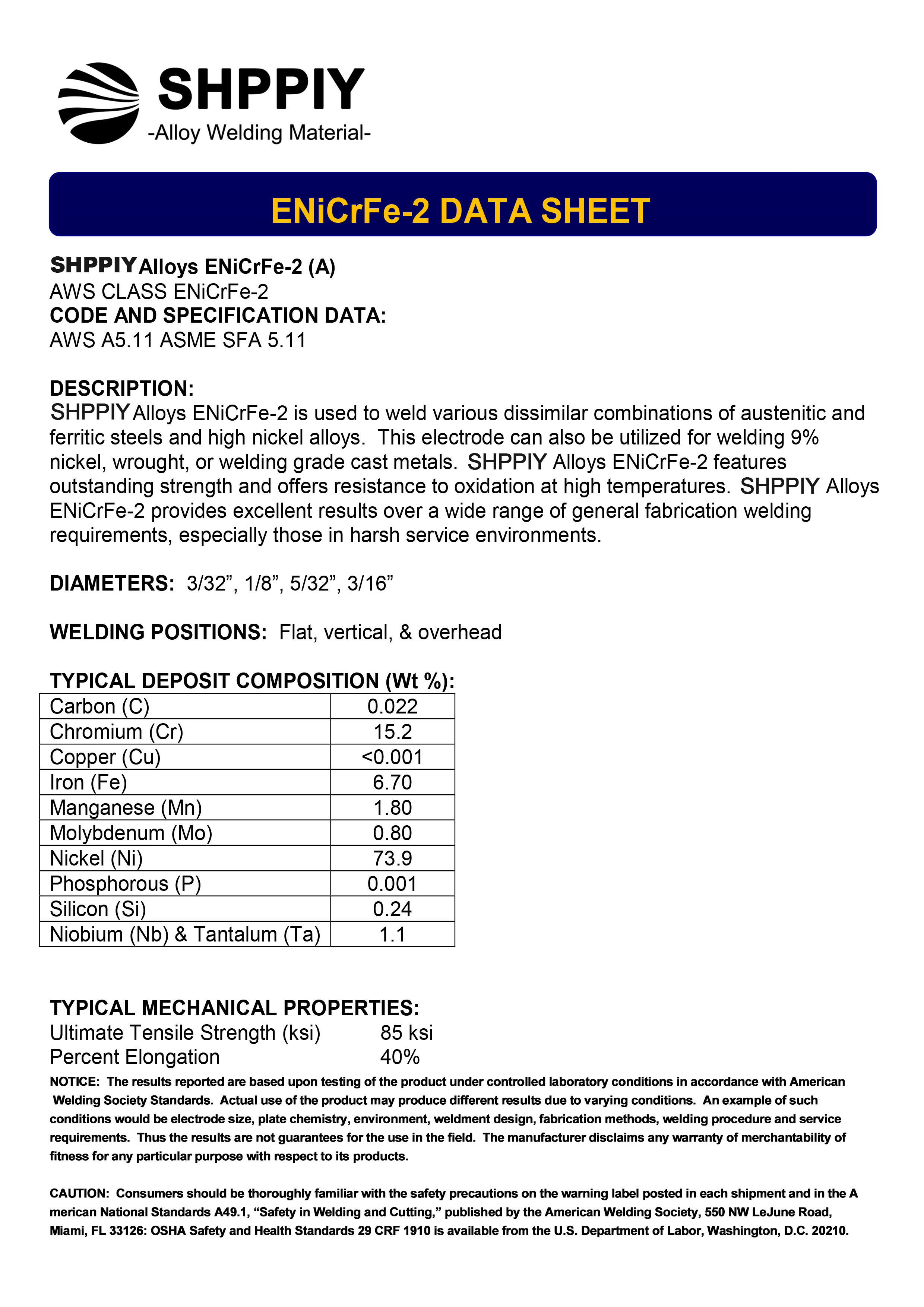 ENiCrFe-2