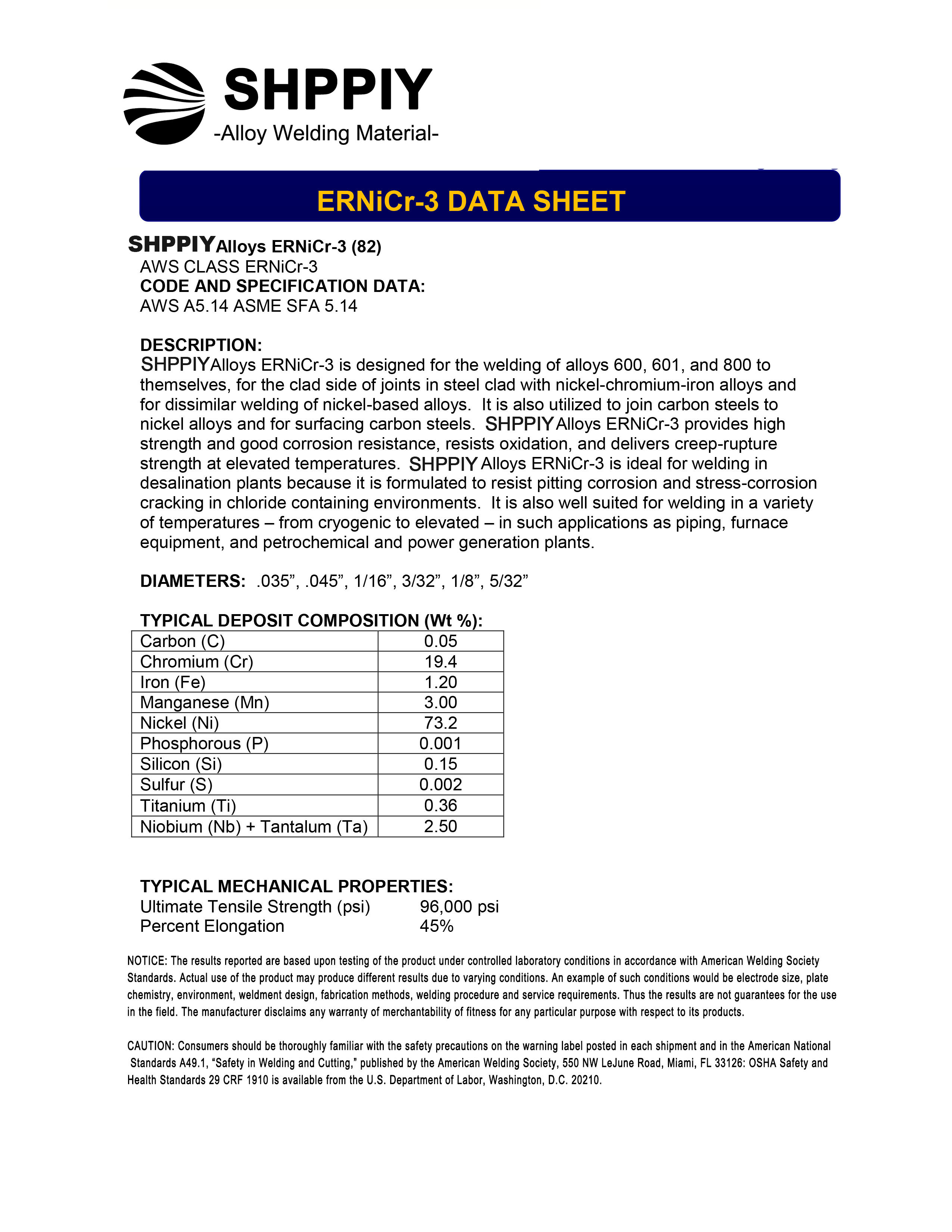 ERNiCr-3/82